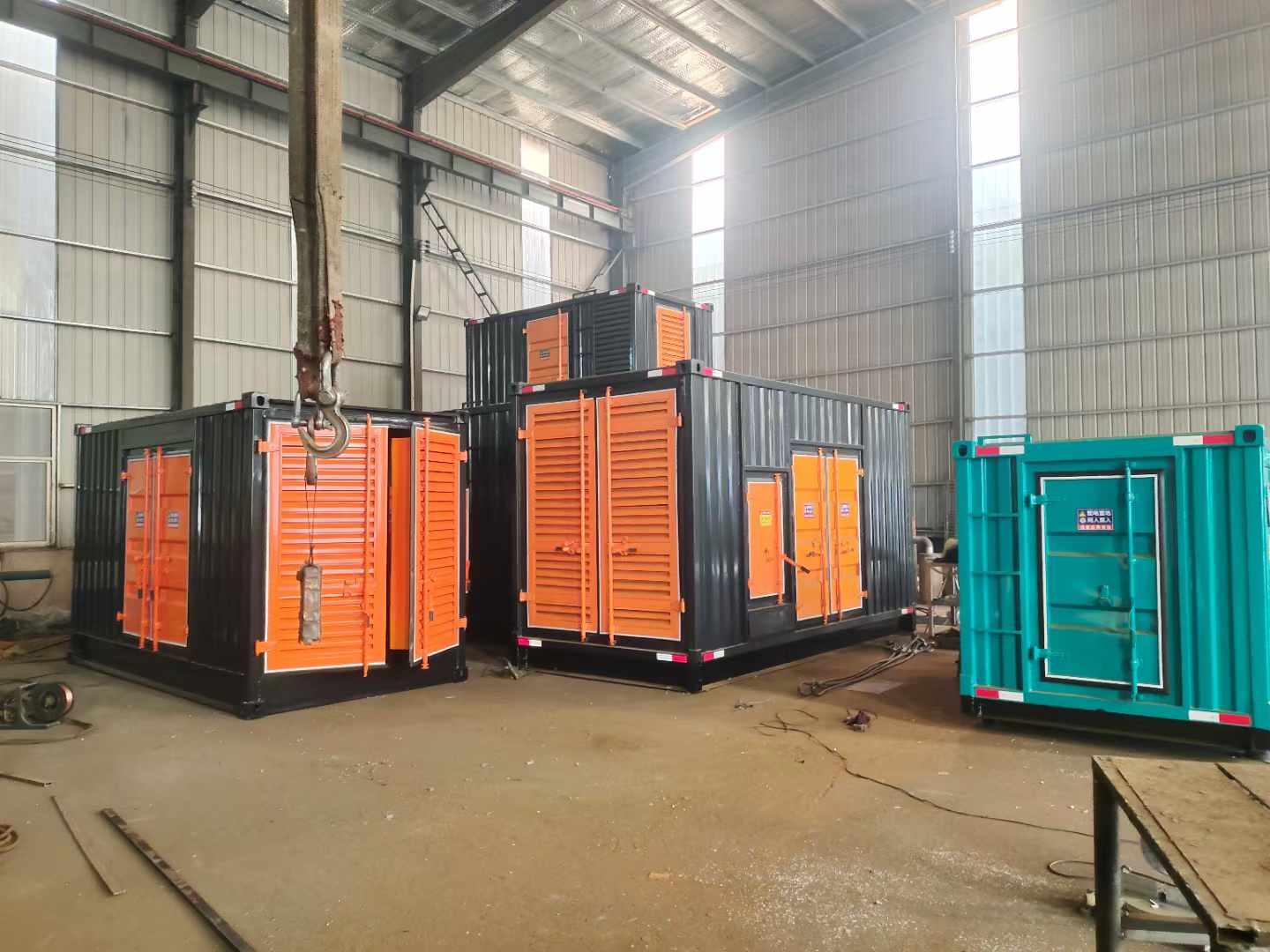 张湾500kw柴油发电机组可以带动多少功率设备？