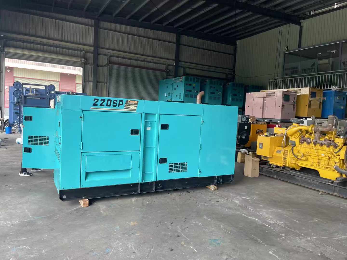 张湾600kW柴油发电机组带载能力？